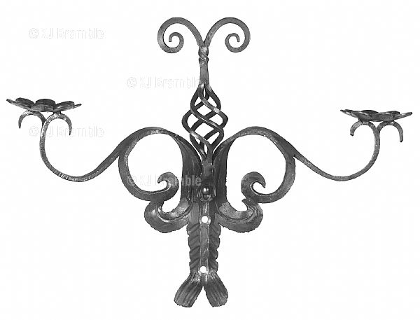 Iron Candle Holders  